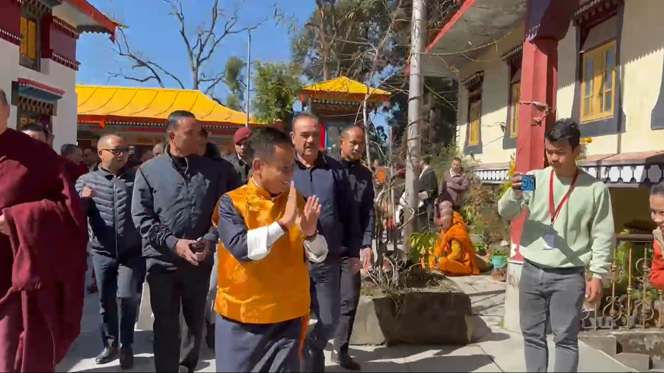 Losar Festival commences in Sikkim with endum chorten consecration at Enchey Monastery