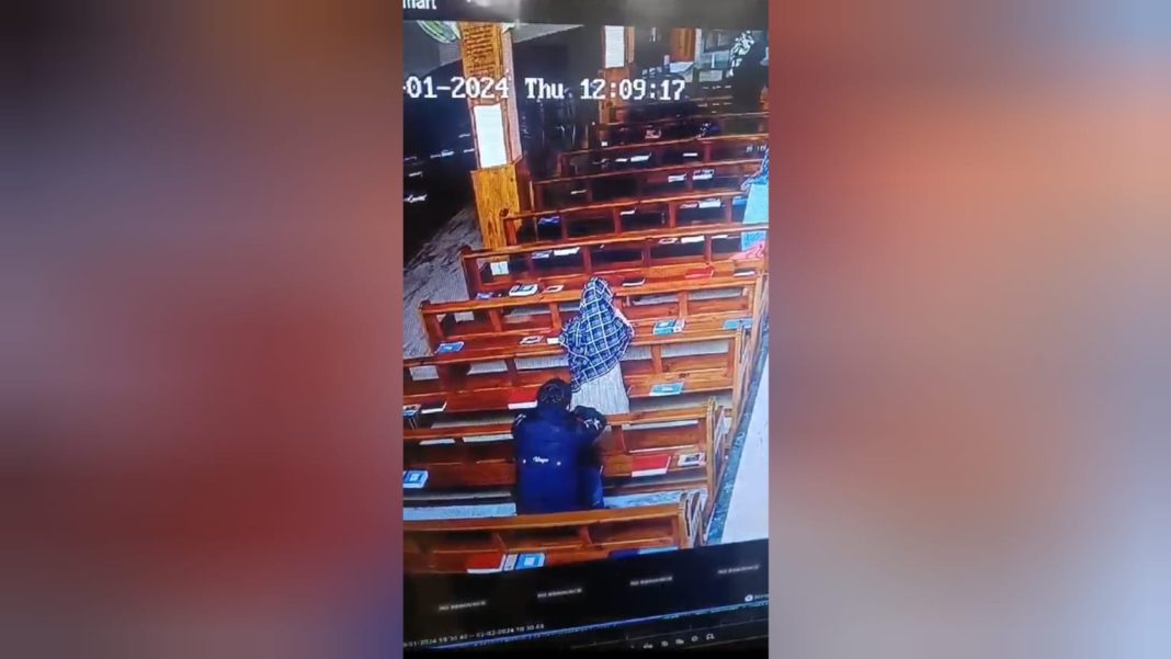 Unusual robbery incident inside Shillong chapel: Woman robbed while praying