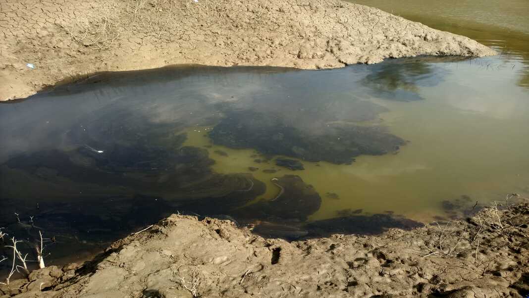 Imphal Dam Closed Following Discovery of Black Oily Substance in Iril River