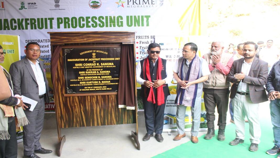 Meghalaya’s remote South Garo Hills gets Jackfruit Processing Unit at Rongara