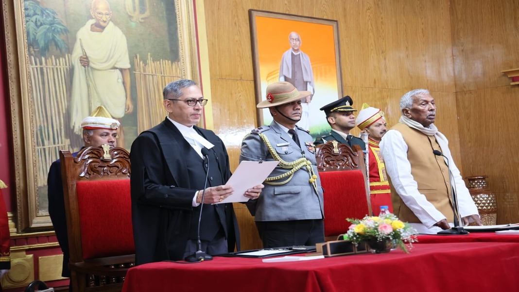 Justice S. Vaidyanathan sworn in as Chief Justice of Meghalaya High Court