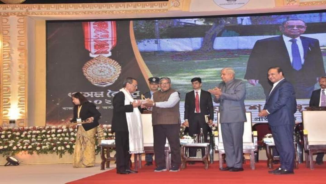 Former CJI Ranjan Gogoi awarded Assam’s highest civilian award