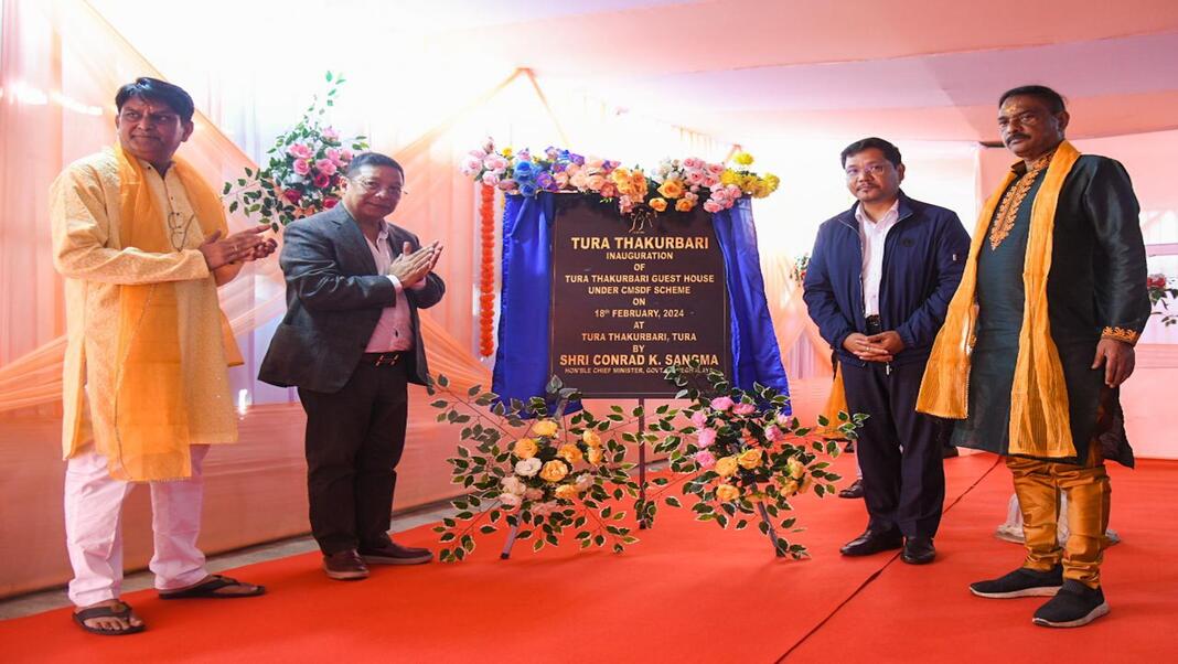 Conrad inaugurates Thakubari guest house in Tura