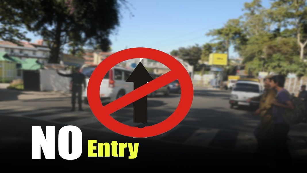 SP Traffic announces 'No Entry' in Mawroh - Golf Link Areas on Feb 22-23 from 5:30 AM to 5:00 PM