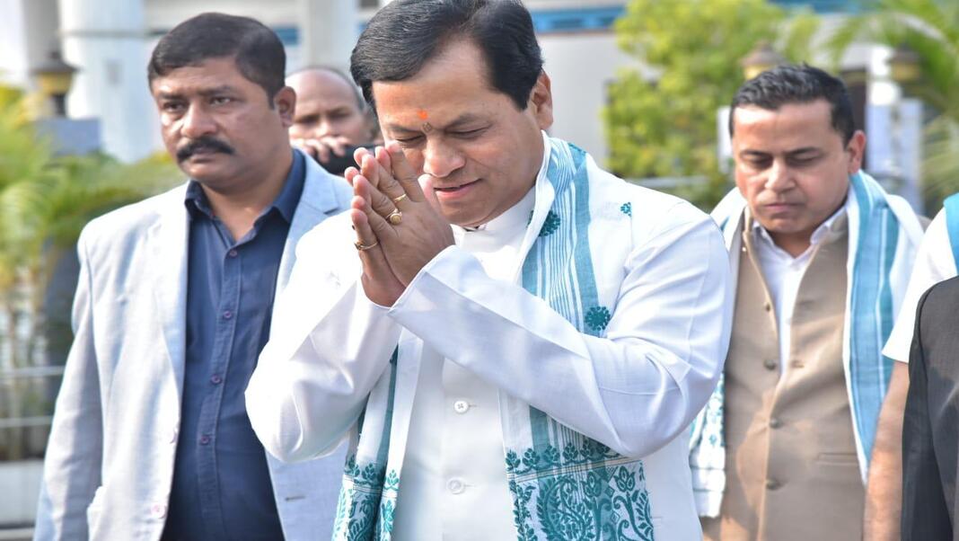 Sonowal’s message to strengthen society, Harmony & devotion