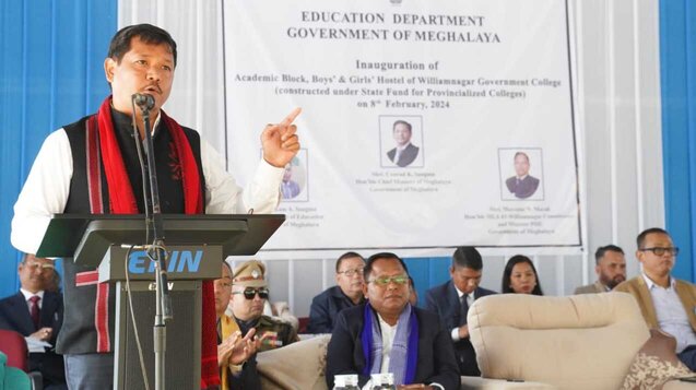 Williamnagar College gets new building, hostel; Conrad commits to give boost to education in Meghalaya