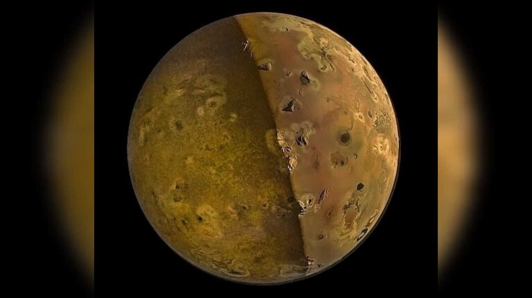 Io's Volcanic beauty captured by NASA amid Juno's exploration of Jupiter's Moons