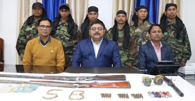 Tripura: Six NLFT militants surrender before security forces