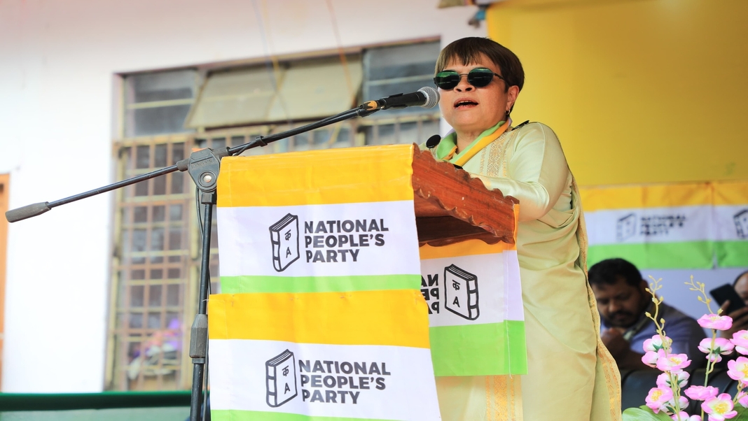 Ampareen says political parties in Meghalaya should learn from BJP's decision to support NPP
