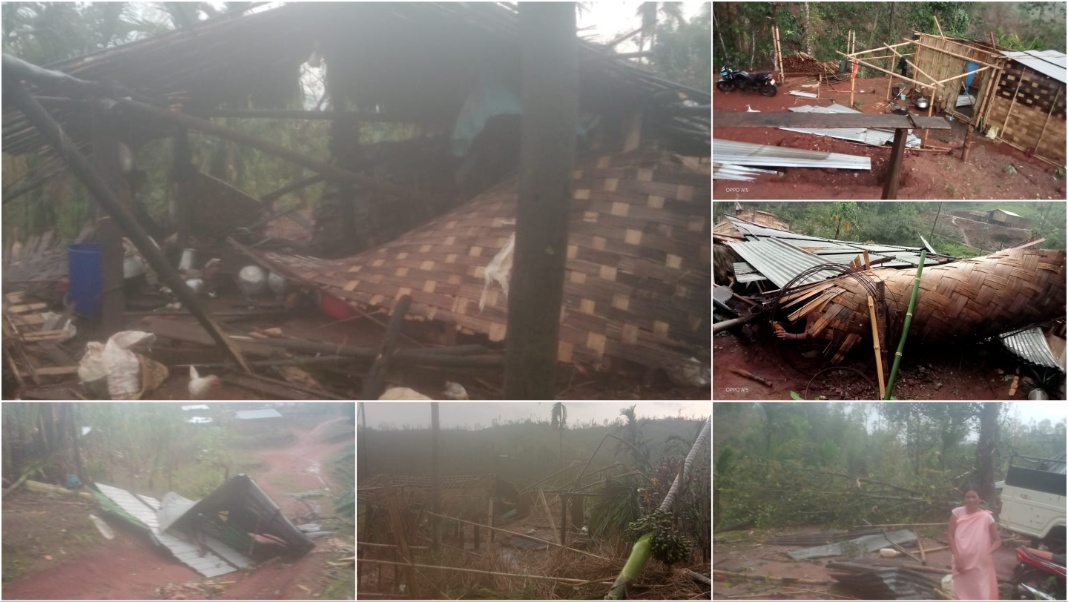Heavy storm in Meghalaya, 200 people affected