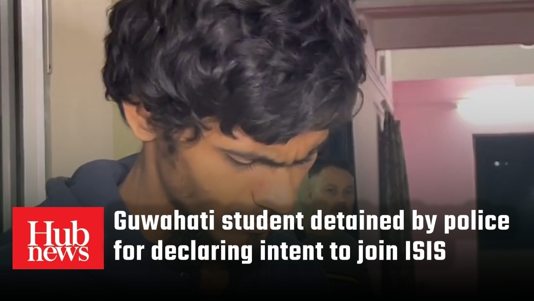 Watch iit guwahati student detained by police for declaring intent
