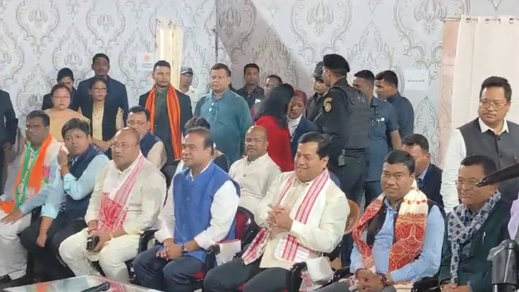 Former Congress leaders join BJP in Assam
