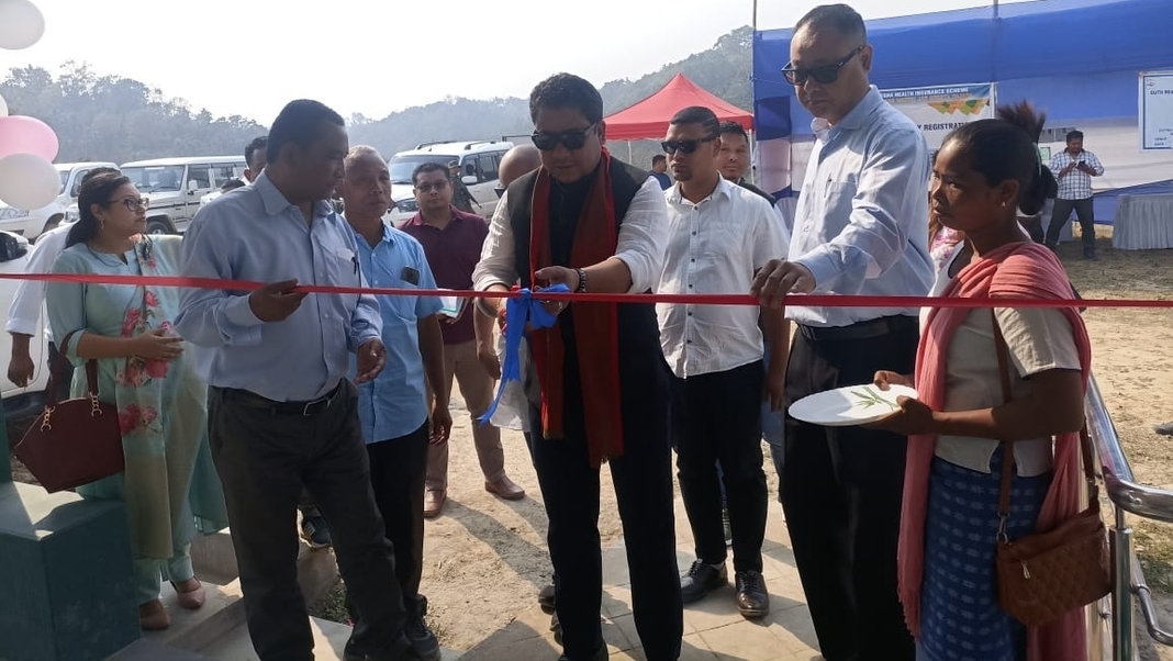 Chelipara Sub Centre inaugurated near Ampati