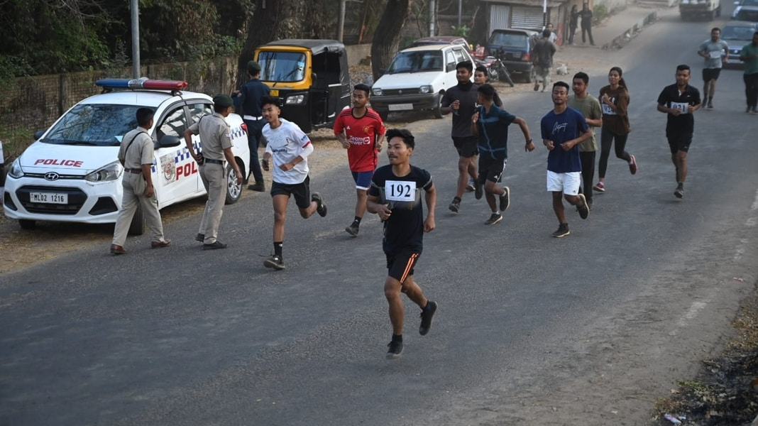 PHE department marked "World Water Day" with 10km marathon run