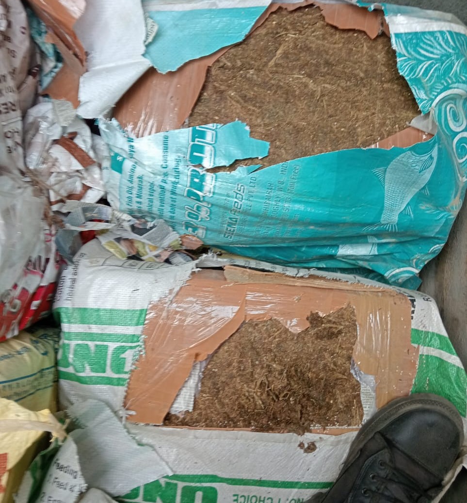 Approximately 5000 kgs of ganja seized in Ri Bhoi, one held