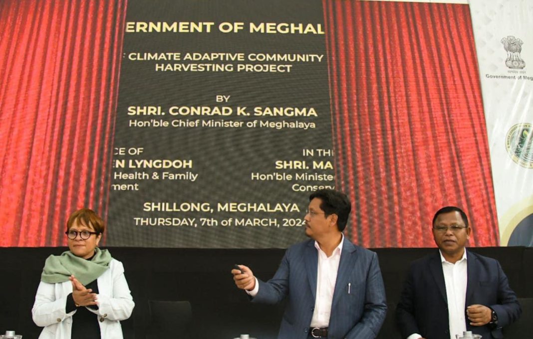 Rs. 8000 cr project being implement in Meghalaya for water conservation, Conrad launches climate adaptive project