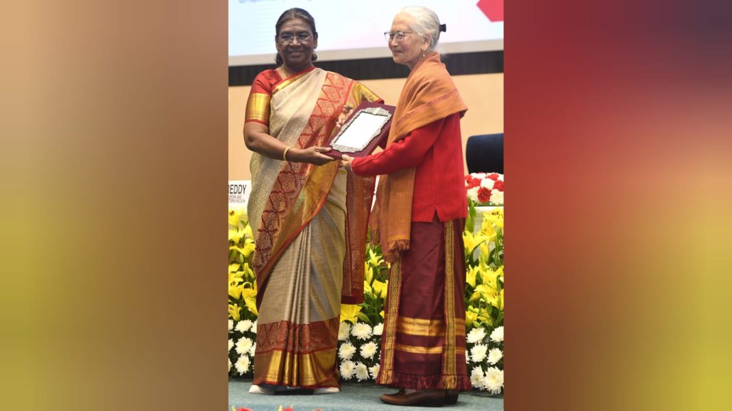 Proud moment for Meghalaya folk music as President Murmu bestows honour on Helen Giri