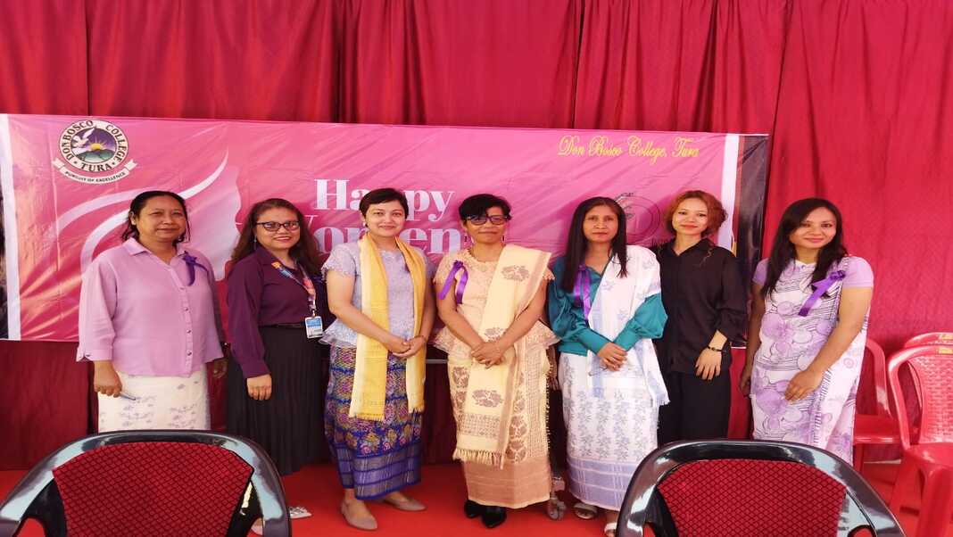 Don Bosco College, Tura celebrates International Women's Day