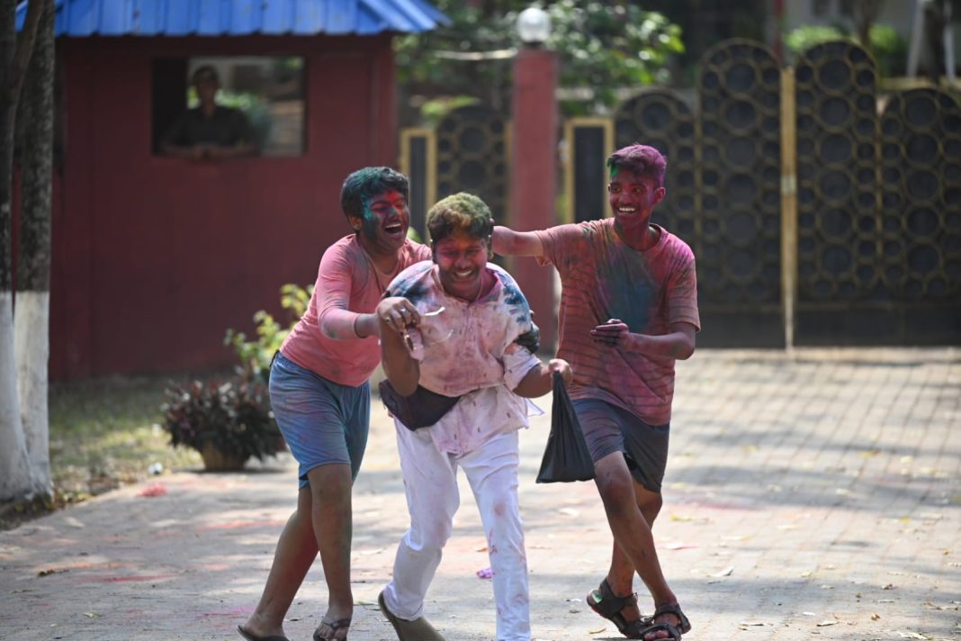 Colors mark celebration of Holi in Tura