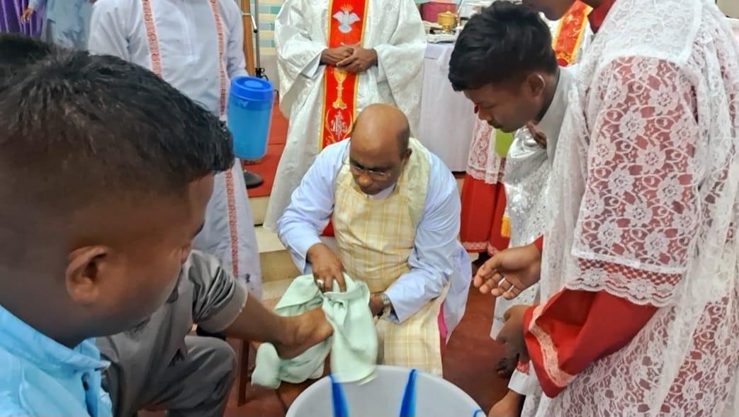 Garo Hills Christians observe “Maundy Thursday” to commemorate Last Supper of Christ