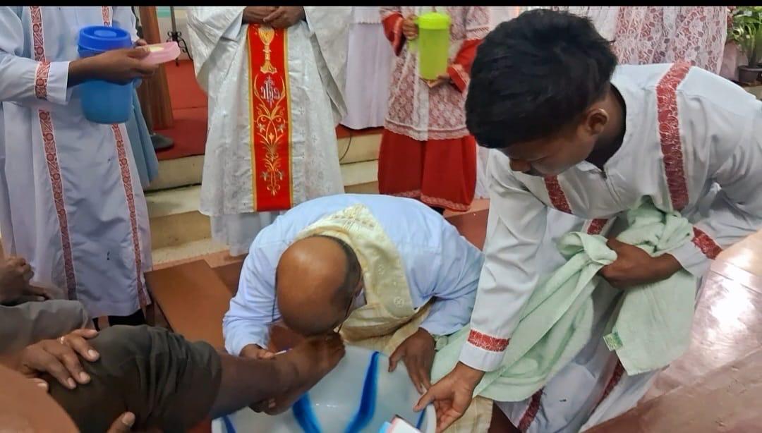 Garo Hills Christians observe “Maundy Thursday” to commemorate Last Supper of Christ