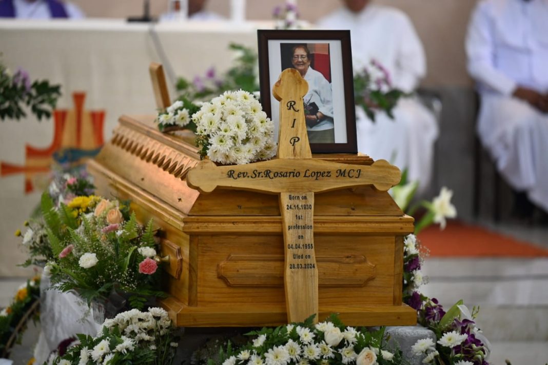 Sr. Rosario Lopez laid to rest in Tura