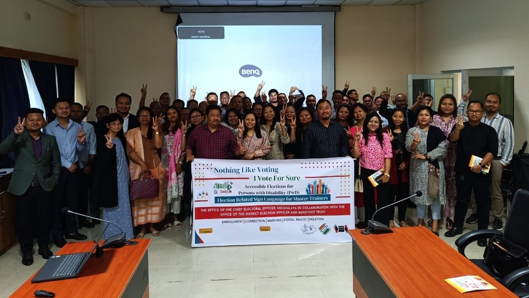For inclusive electoral process in Meghalaya, Barefoot trust conducts training