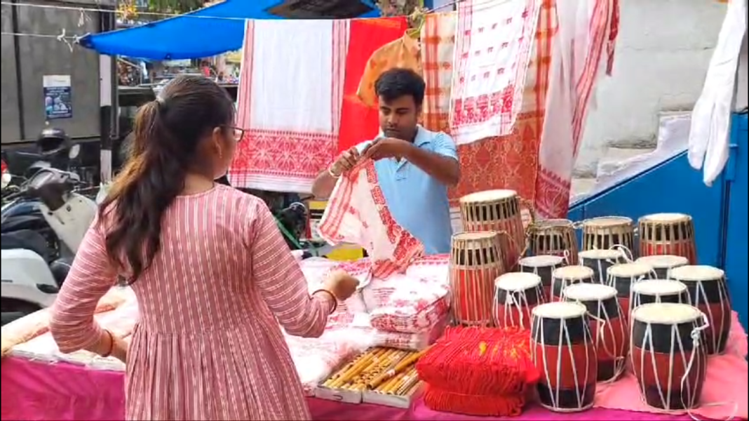 Shopping frenzy takes over city ahead of Bohag Bihu festivities