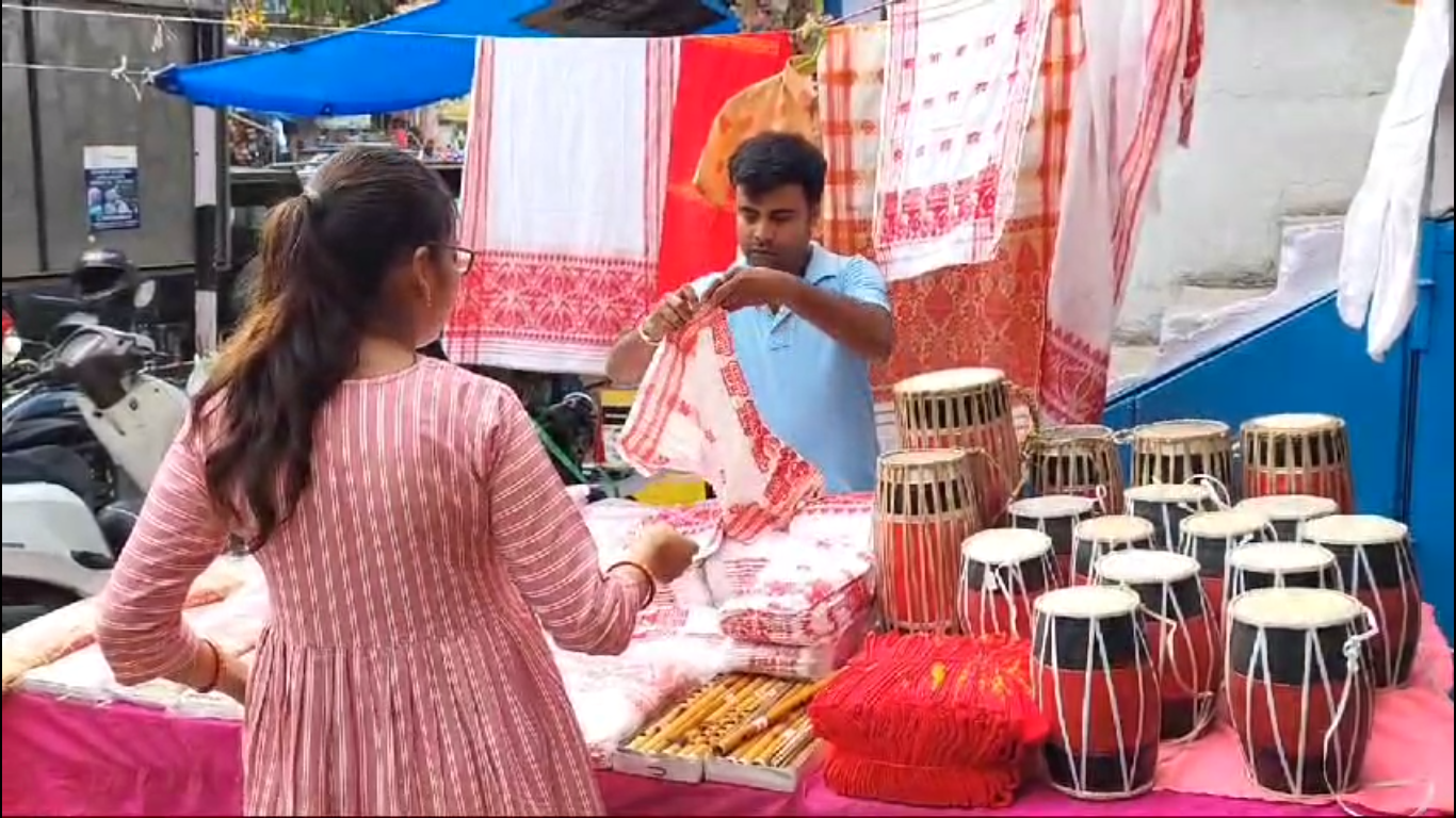 Shopping frenzy takes over city ahead of Bohag Bihu festivities