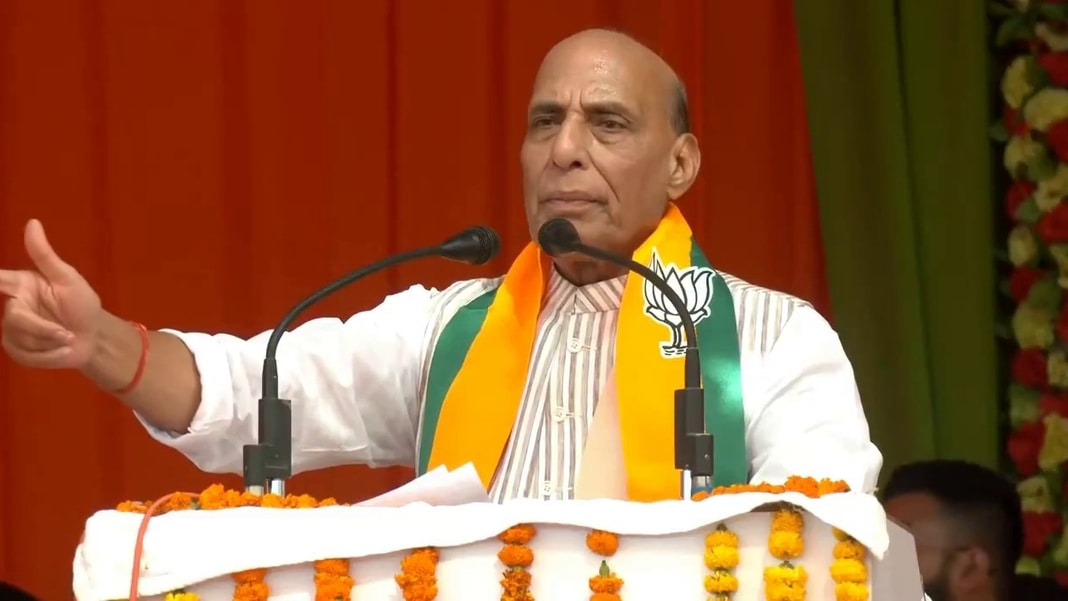 Defence Minister Rajnath Singh slams Congress, predicts party's extinction