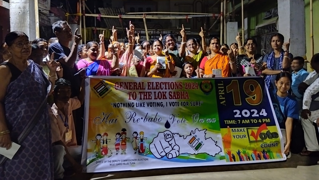 Voter Awareness program held at Fancy Valley to boost voters turnout for Lok Sabha polls