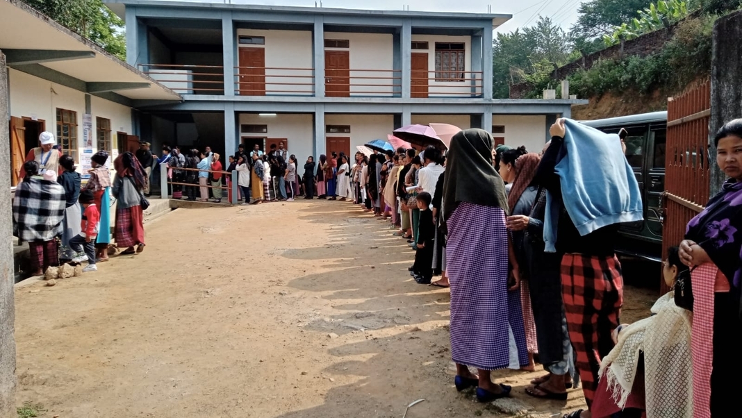 Meghalaya records 72.33% voter turnout till 7pm in Lok Sabha polls