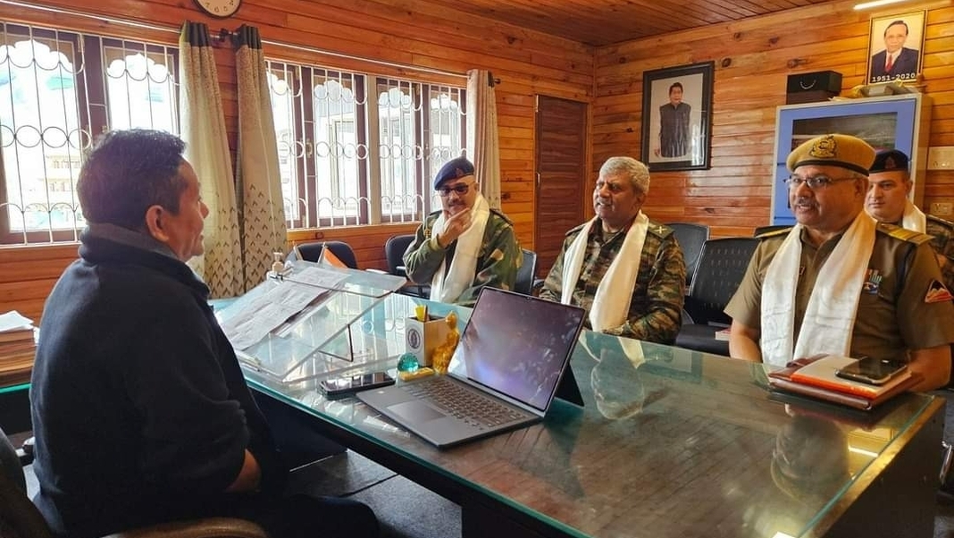 DGBR Lt Gen Raghu Srinivas visits Project Brahmank in Arunachal Pradesh