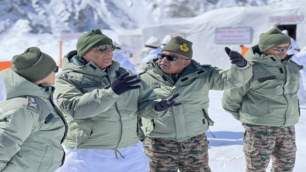 Raksha Mantri Rajnath Singh visits Siachen Glacier, world’s highest battlefield