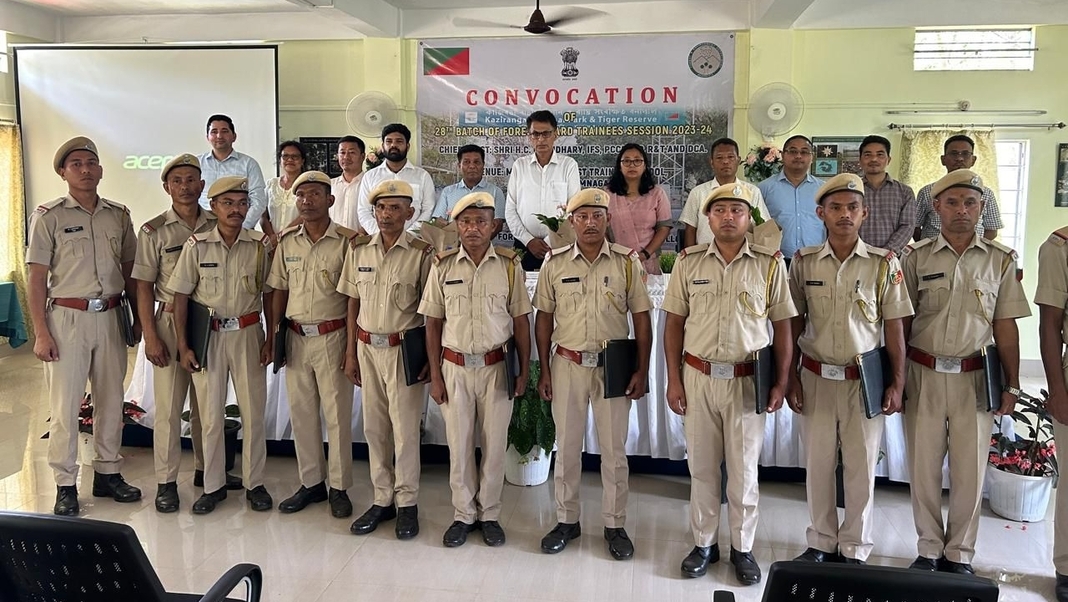 11 forest guard trainees pass out from the Meghalaya Forest Training School