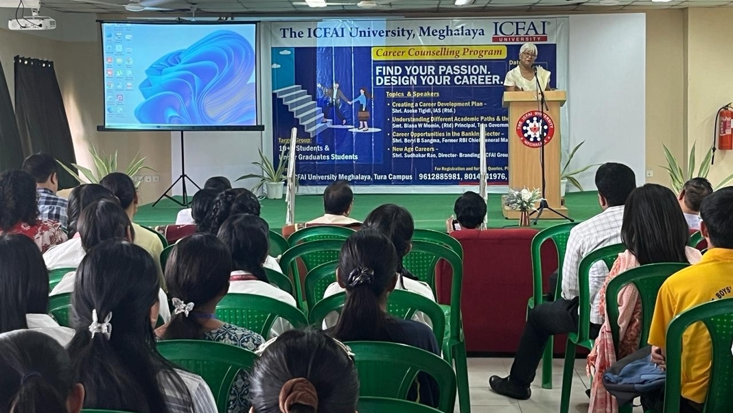 ICFAI Tura conducts career counselling program