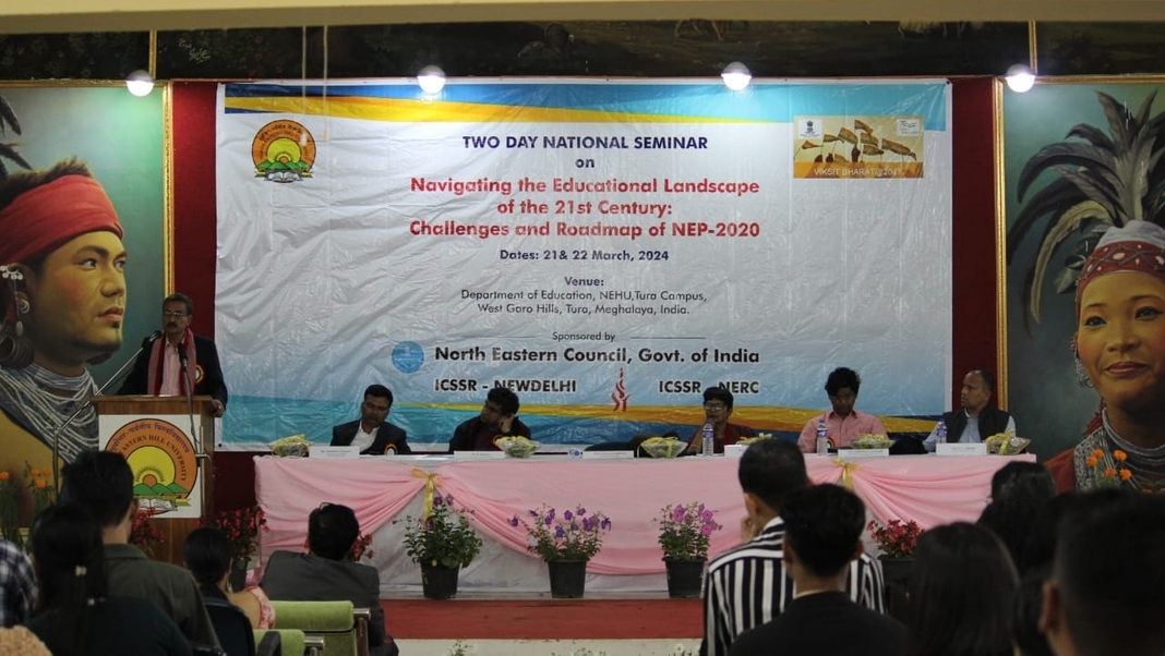 National Conference themed on Challenges and Roadmap of NEP 2020 was held at NEHU Tura Campus