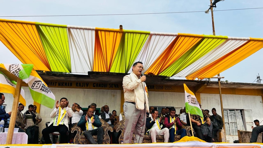 Dhar asks people of Nartiang to reject Congress, VPP