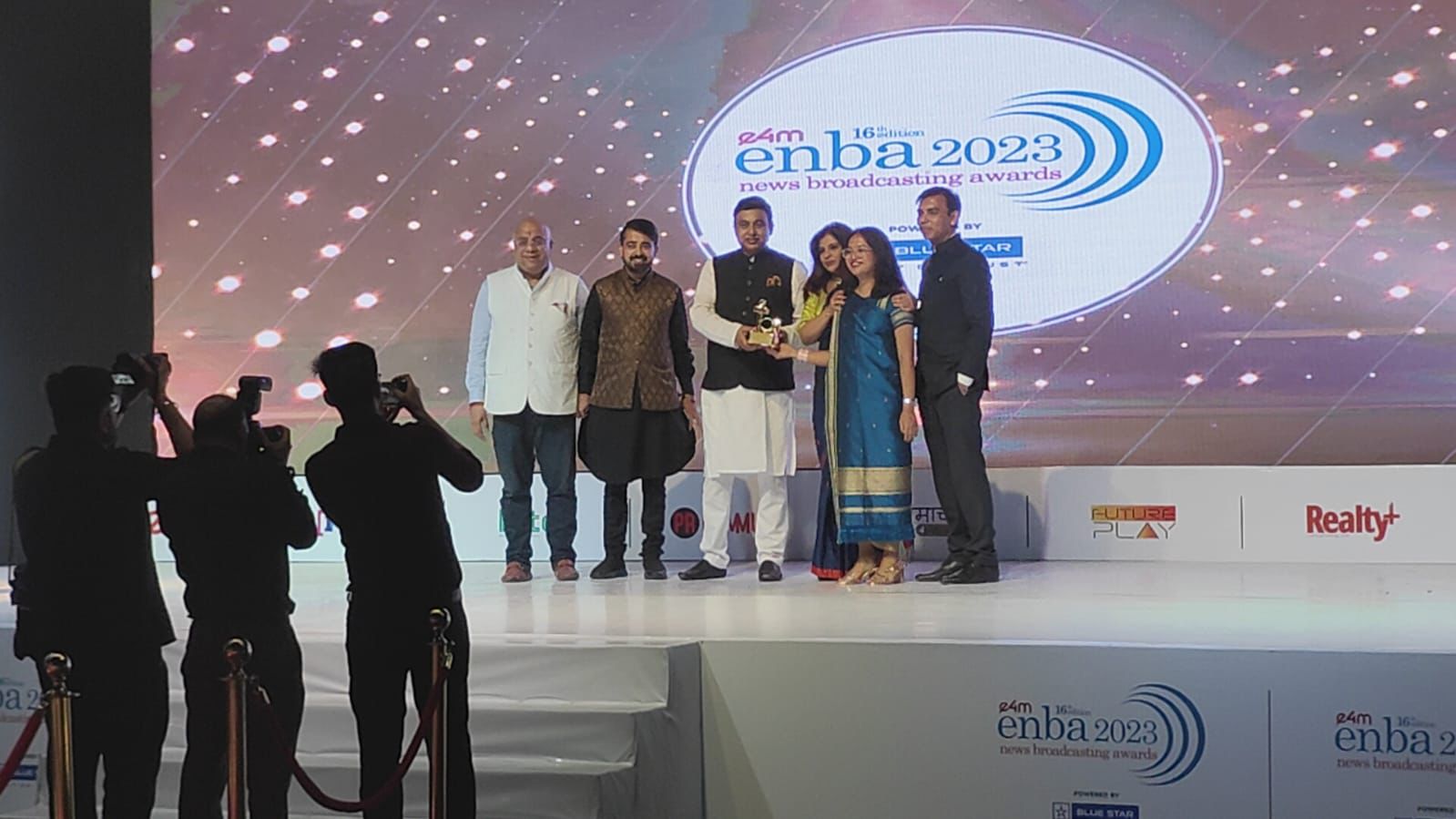 Alicia from Meghalaya wins ENBA Gold Award for Best News Producer