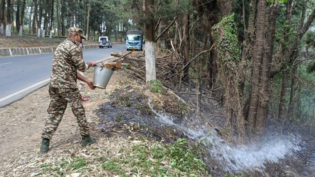 Swift action by CRPF averted major fire incident at Golflink, Shillong