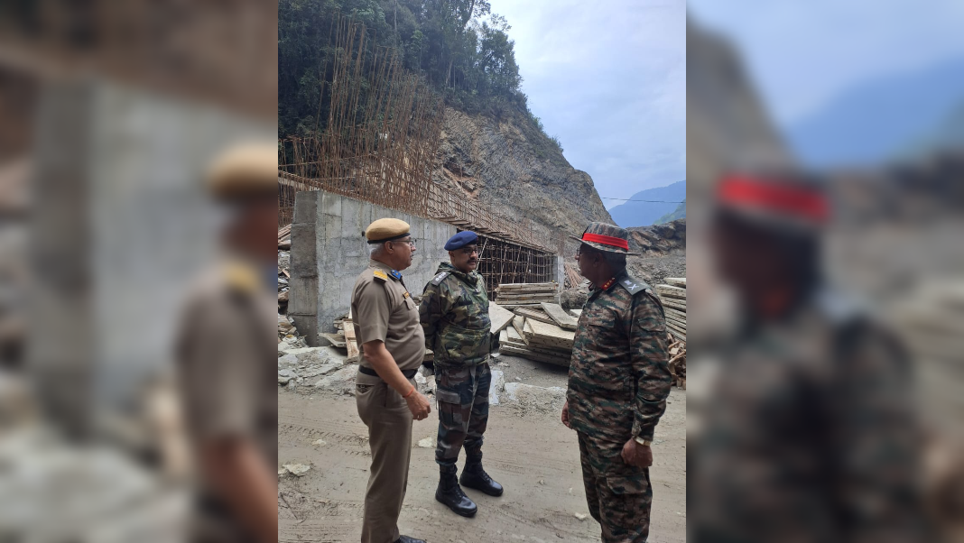 DGBR Lt Gen Raghu Srinivas visits Project Brahmank in Arunachal Pradesh