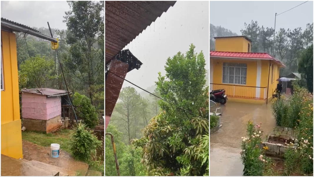 Sunday showers give relief from dry and hot weather in Shillong