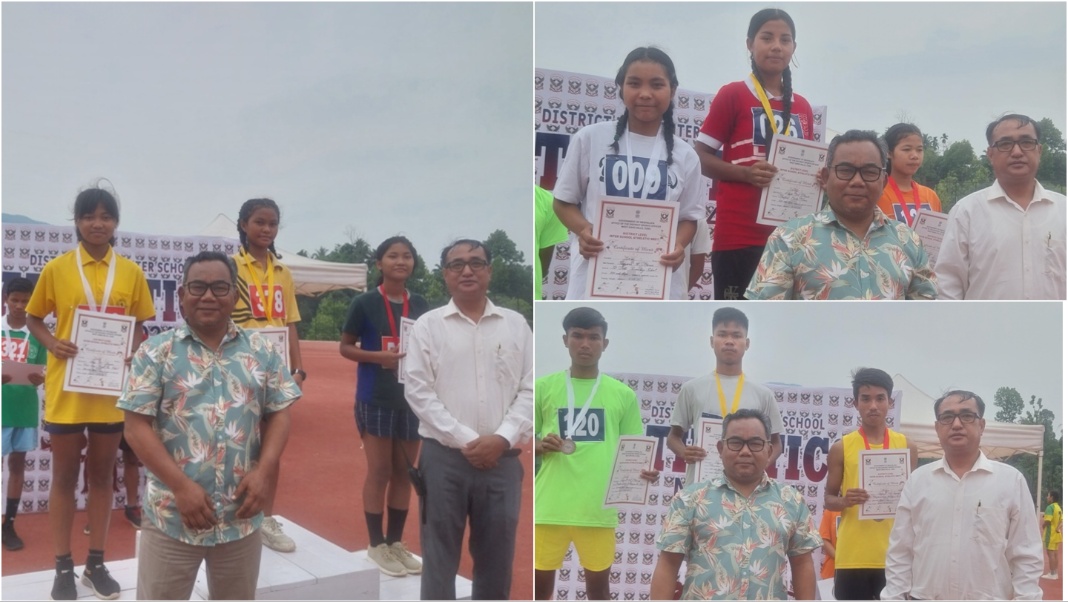 District Level Inter School Athletics Meet kick starts in Tura