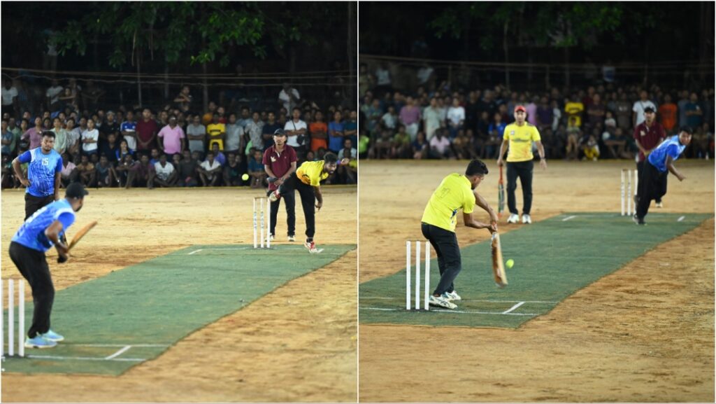 The championship trophy and the winning amount of 2 lakhs was awarded to the victor TP Prince XI, whereas the runner up, Marak Transport A, received an amount of 1 lakh rupees.