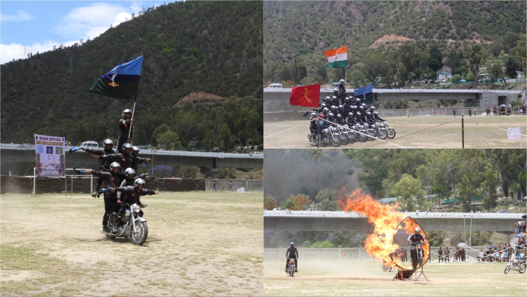 Dare Devils mesmerize troops and locals in Rupa and Tenga Valley in Arunachal Pradesh