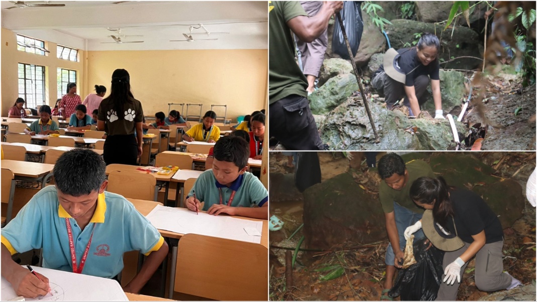 World Environment Day 2024 : Competitions for school students & Community clean-up in South Garo Hills