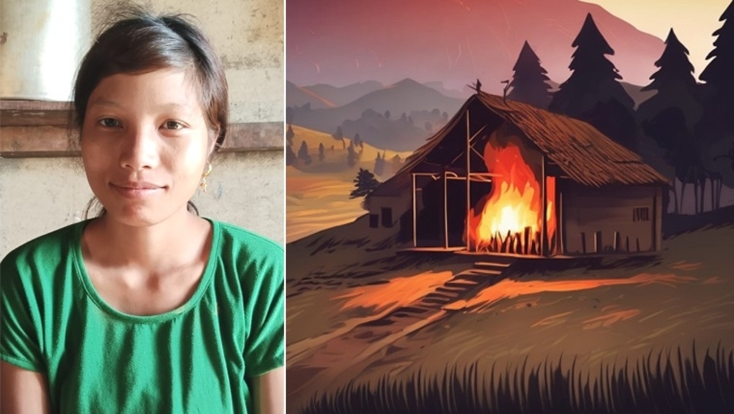 Heroic Girl Rescues 4-Year-Old from Burning House in Mizoram