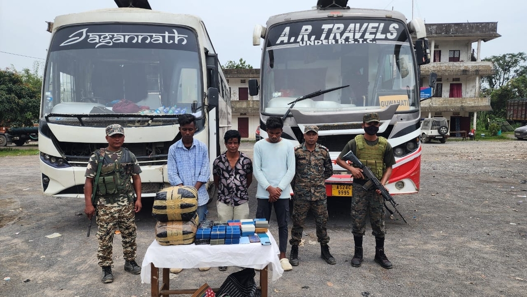 Meghalaya Police Continue Crackdown on Drugs with Major Haul: Contraband Worth 3.6 Crores seized, 3 held