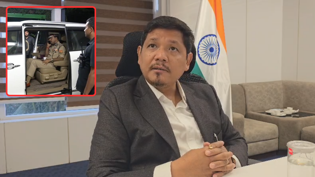 Investigation against Meghalaya DGP's using fake number plate to continue even after his retirement: says CM