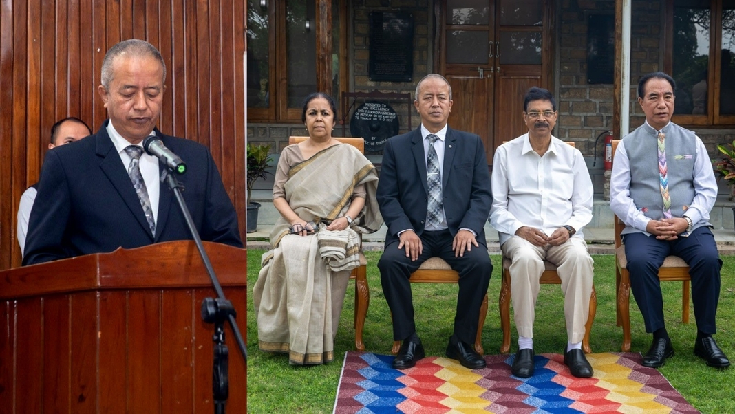 Mizoram: Pu R.Lalramnghaka, IAS (Retd), takes oath as the new Chairman of MPSC